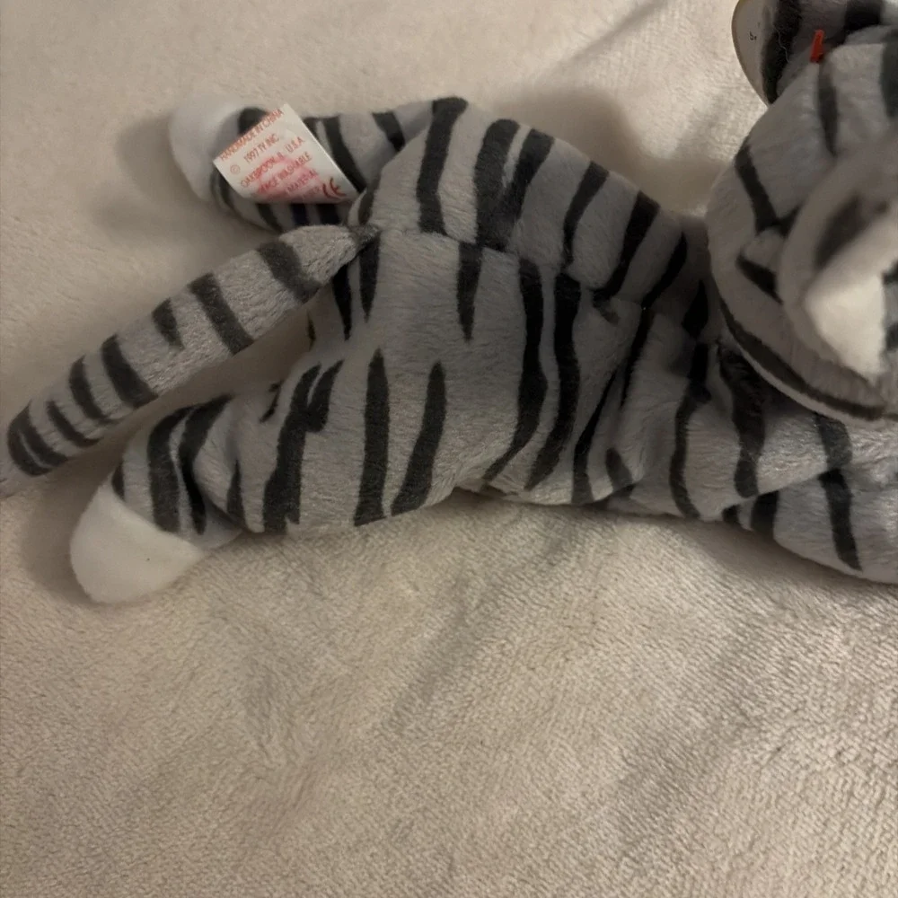 TY Beanie‎ Baby Retired Prance The Cat 1997 With Tags